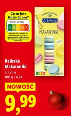 Makaroniki Belbake promocja w Lidl