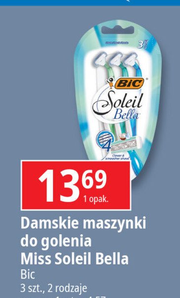 Maszynka do golenia Bic soleil bella promocja