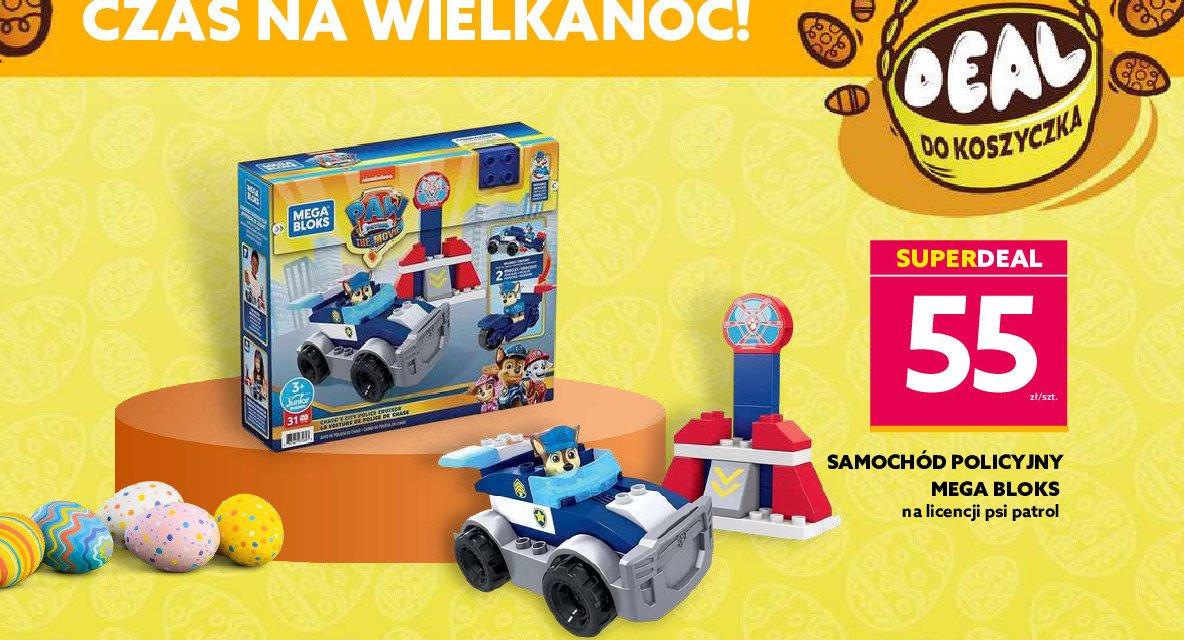 Radiow贸z psi patrol Mega bloks promocja