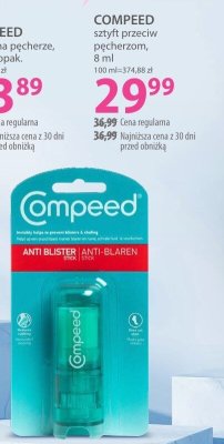 Sztyft przeciw pęcherzom COMPEED promocja w Hebe