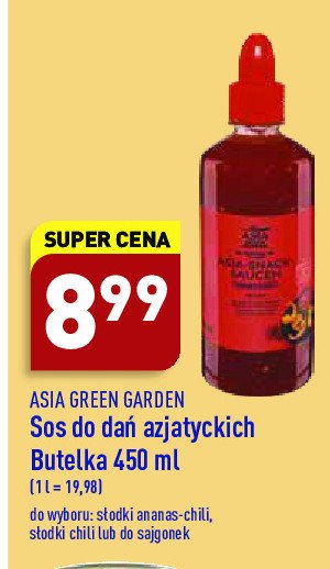 Sos słodki ananas-chili Asia green garden promocja