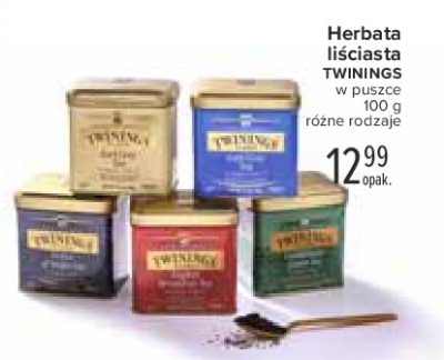 Herbata Twinings pure darjeeling tea promocja