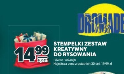 Stempelki zestaw kreatywny do rysowania promocja w Stokrotka