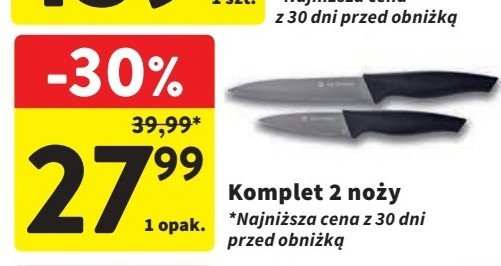 Komplet noży grand Valdinox promocja w Intermarche