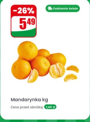 Mandarynka promocja w Dino