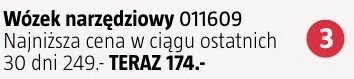 Wózek narzędziowy 011609 promocja w Jula