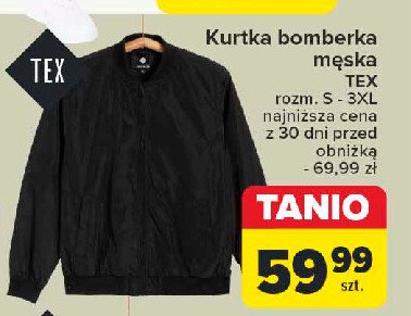 Kurtka bomberka męska s-3xl Tex promocja