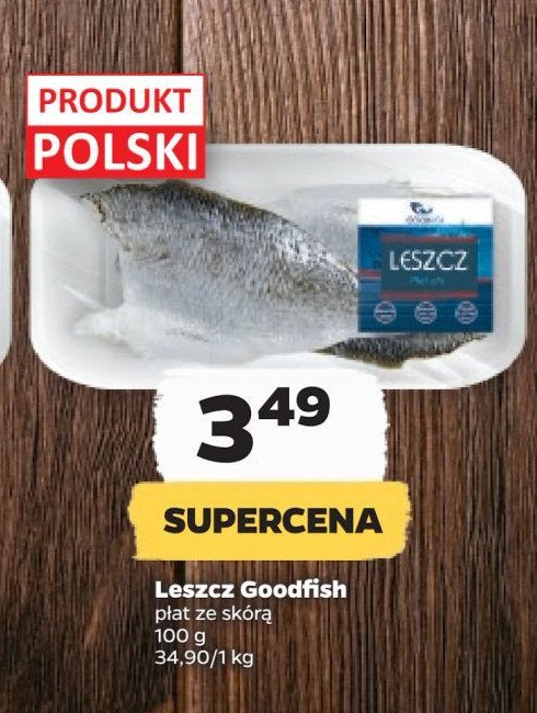 Leszcz płat ze skórą Good fish promocja