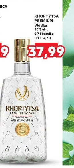 Wódka KHORTYTSA PREMIUM promocja