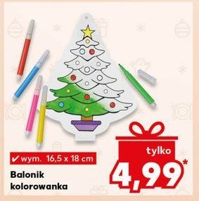 Balonik kolorowanka promocja w Kaufland