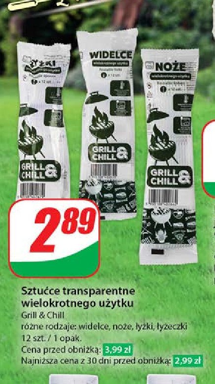 Łyżeczki Grill & party promocja w Dino