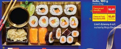 Sushi Bello promocja w Biedronka