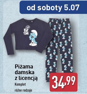 Piżama damska promocja w Aldi