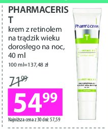 Krem z retinolem na trądzik wieku dorosłego na noc Pharmaceris t promocja