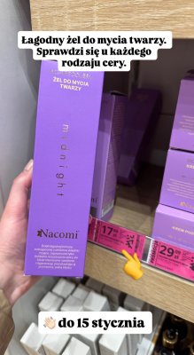 Żel do mycia twarzy Next M Rio Recovery promocja w Hebe