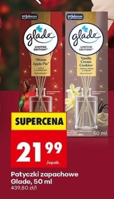 Patyczki zapachowe Glade, 50 ml promocja w Biedronka