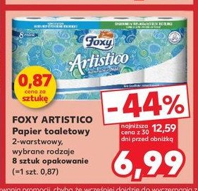 Papier toaletowy biały Foxy artistico promocja