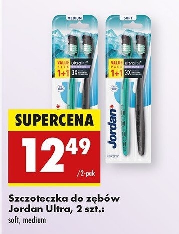 Szczoteczka do zębów soft Jordan ultra lite promocja w Biedronka