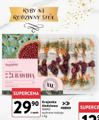 Krajanka śledziowa MIRKO wybrane rodzaje promocja w Intermarche