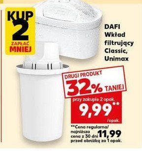 Wk艂ad filtruj膮cy unimax Dafi promocja