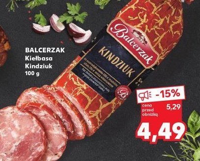 Kindziuk Balcerzak promocja w Kaufland