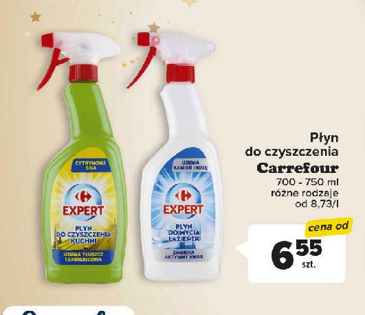 Spray do czyszczenia kuchni Carrefour expert promocja