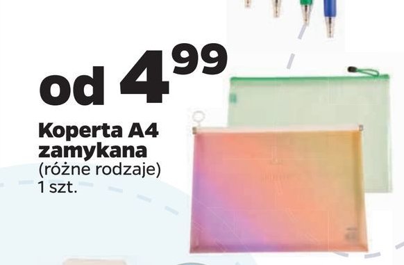 Koperta a4 na suwak asortyment promocja