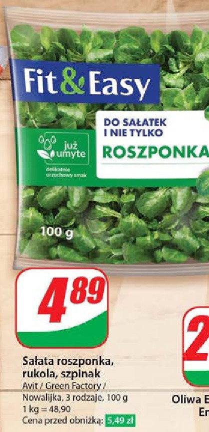 Roszponka Fit & easy promocja