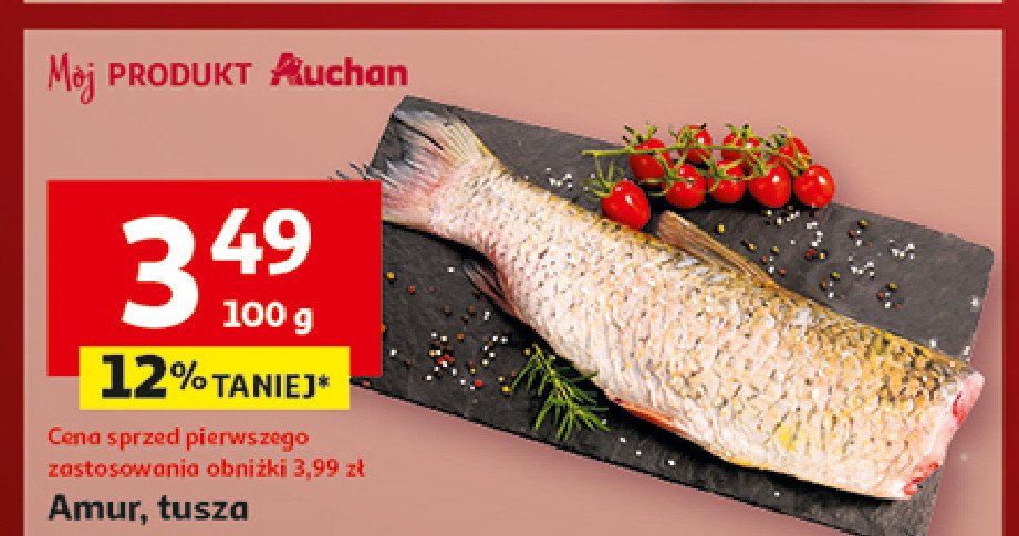 Amur tusza promocja w Auchan