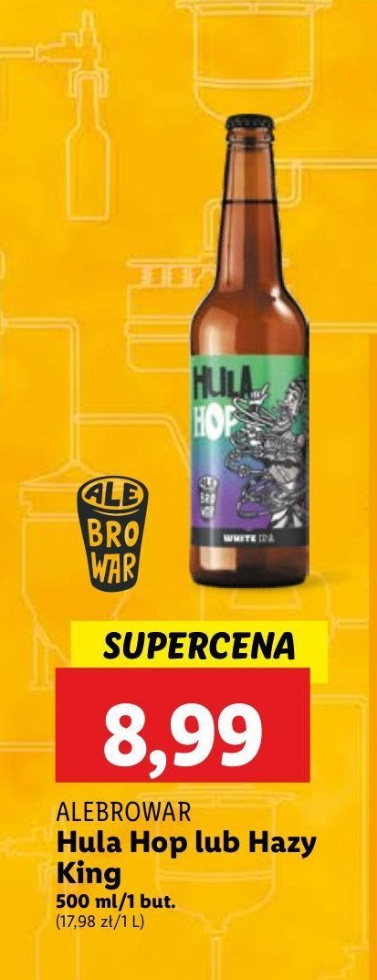 Piwo Hazy king promocja