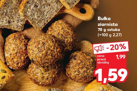 Bułka ziarnista promocja w Kaufland