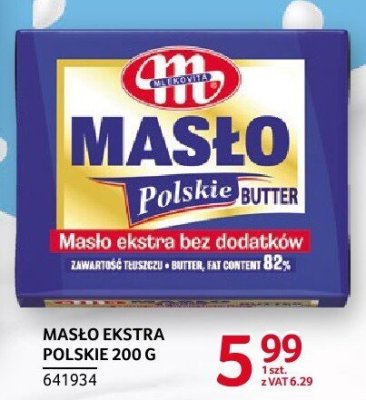 Masło promocja w Selgros
