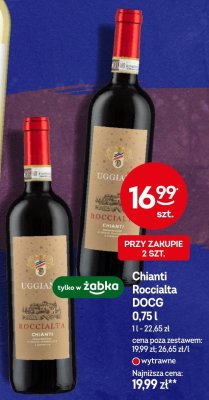 Wino Chianti Roccialta DOCG 0,75 l promocja w Żabka