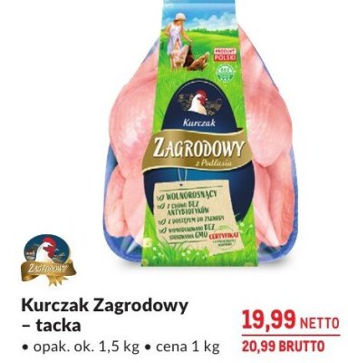 Kurczak Zagrodowy – tacka promocja w Makro