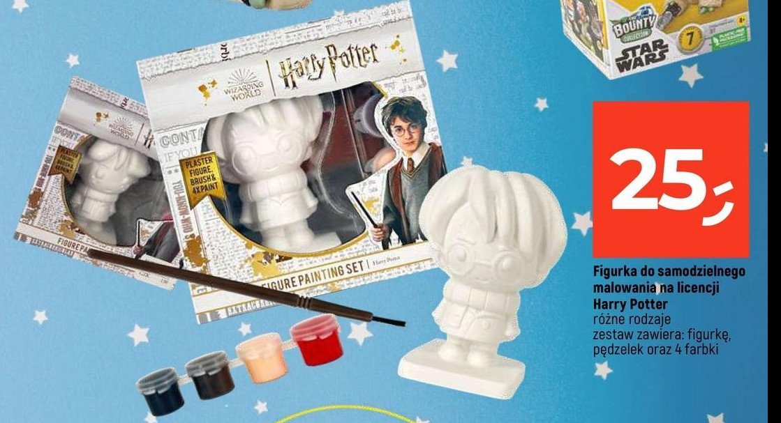 Figurka do malowania harry potter promocja w Dealz