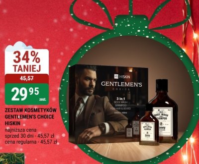 Zestaw kosmetyków Gentlemen's Choice Hiskin promocja w bi1