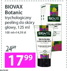 Peeling trychologiczny do skóry głowy Biovax botanic promocja