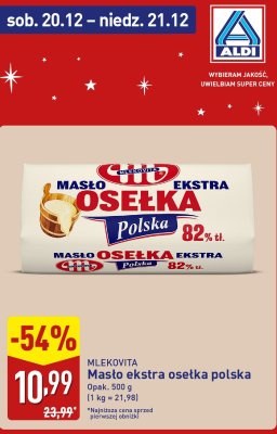 Masło promocja w Aldi