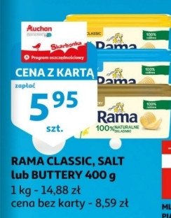 Margaryna Rama buttery promocja