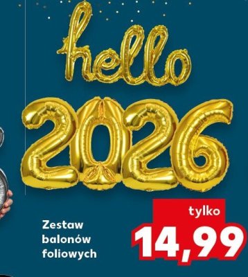 Zestaw balonów foliowych promocja w Kaufland