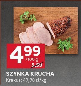 Szynka krucha promocja w Stokrotka