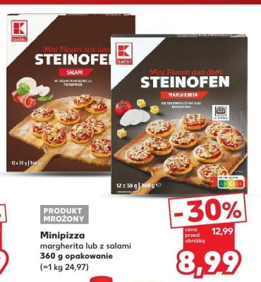 Minipizza margherita promocja w Kaufland