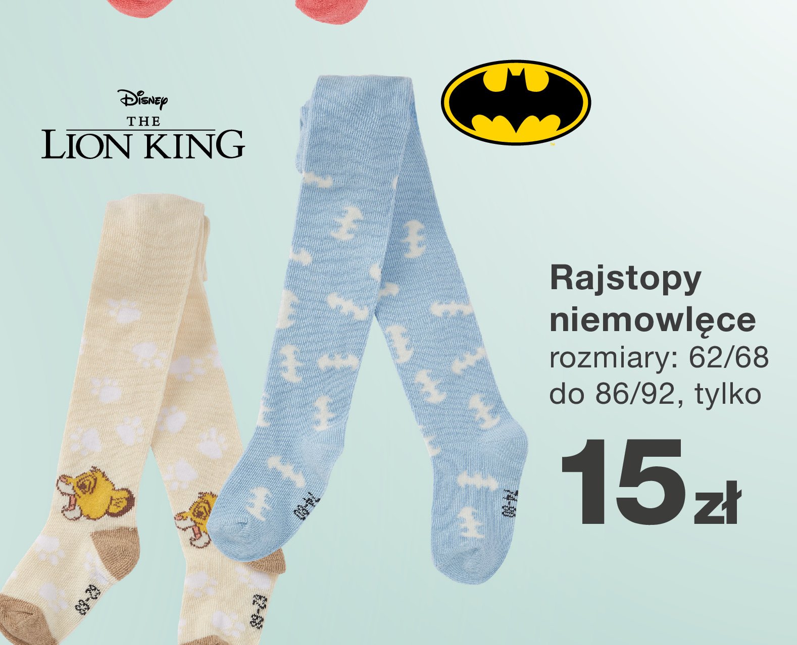 Rajstopki niemowlęce promocja