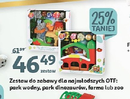 Park dinozaur贸w One two fun (by auchan) promocja
