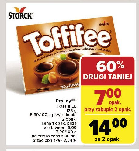 Bombonierka Toffifee promocja w Carrefour Market