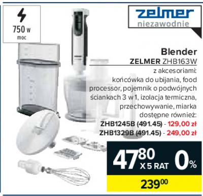 Blender zhb 1329b Zelmer promocja