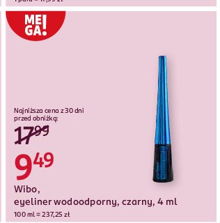 Eyeliner wodoodporny Wibo promocja