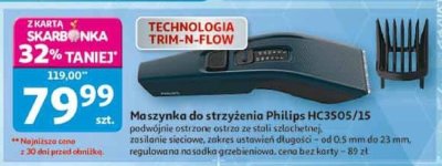 Maszynka do strzyżenia Philips HC3505/15 promocja w Auchan