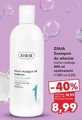 Szampon do włosów różne rodzaje 400 ml promocja w Kaufland