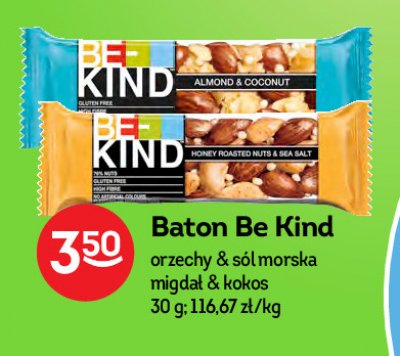 Baton migdał i kokos Be-kind promocja
